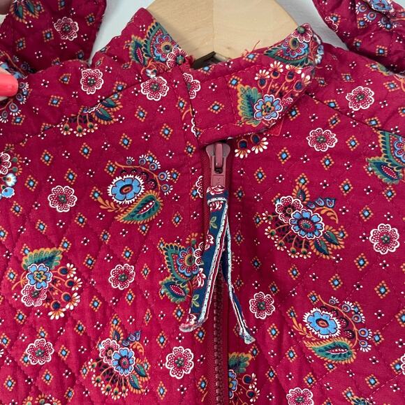 Vintage Vera Bradley Floral Quilted Cottagecore Boho Coastal Grandma Garment Bag - Picture 4 of 7